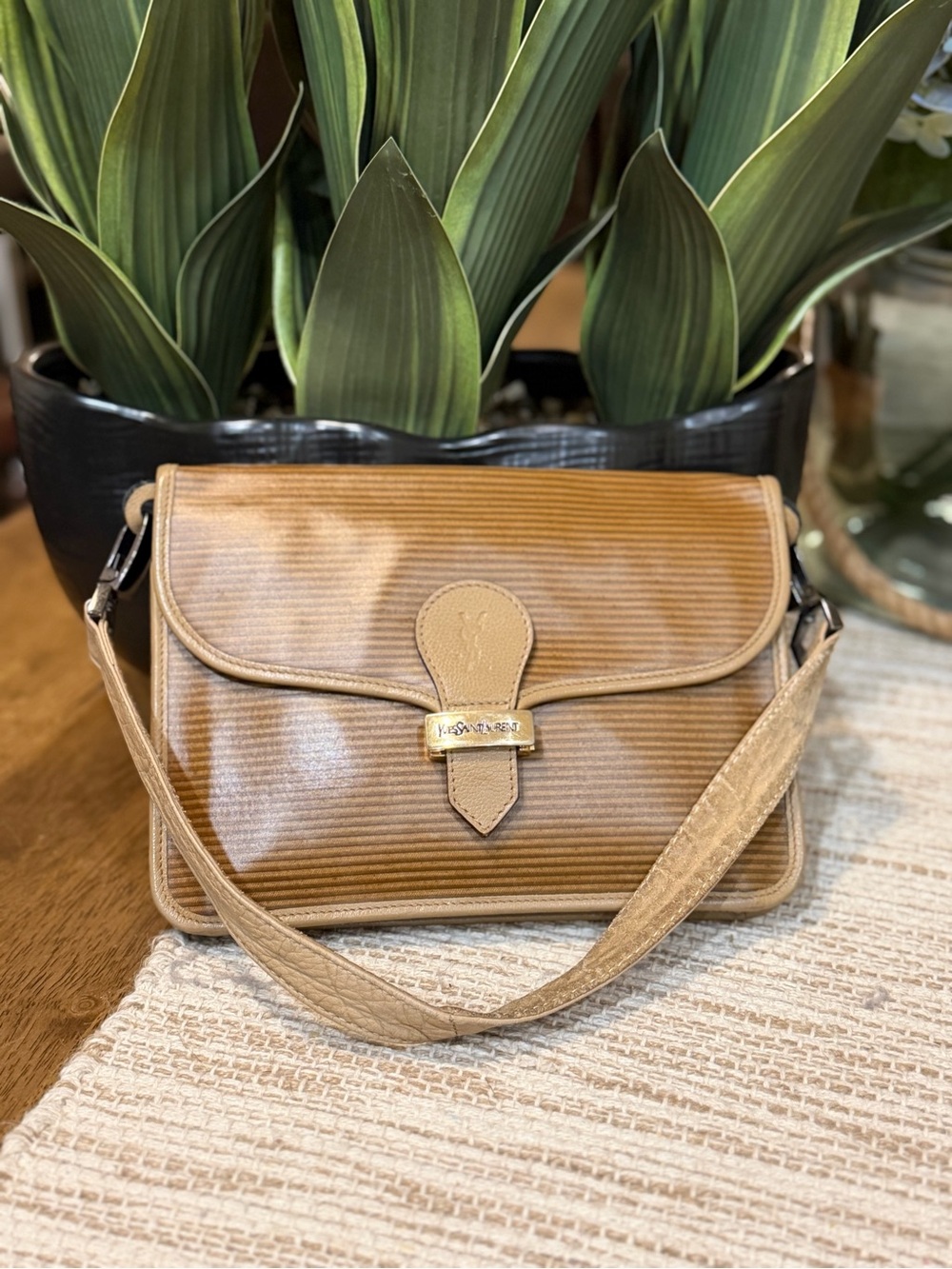 Vintage Yves Saint Laurent crossbody bag